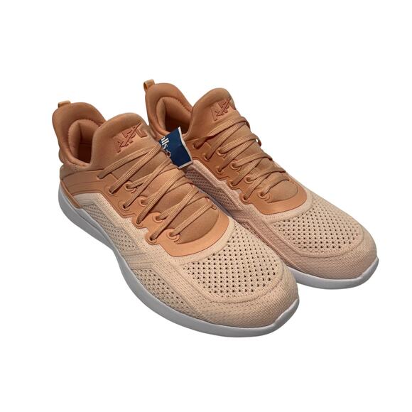 APL Womens Techloom Tracer Sneaker Size 11 1022XC Peach Cream Lightweight Shoe
